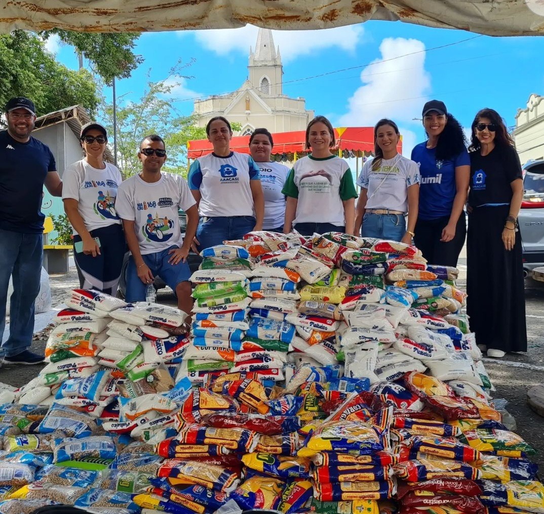 Domingo cheio de solidariedade e de pedalo